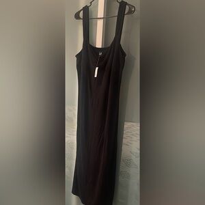 Black Tank Midi Dress